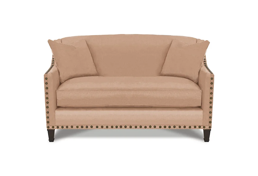 Rockford Traditional Settee by Rowe at Esprit Decor Home Furnishings